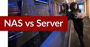 NAS (Network Attached Storage) vs Server for Small Businesses - Features and Benefits