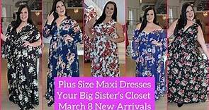 Plus Size Maxi Dresses - YBSC March 8 New Arrivals