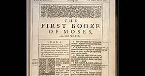 1611 King James Bible - Genesis -ORIGINAL Ch 1 to 5