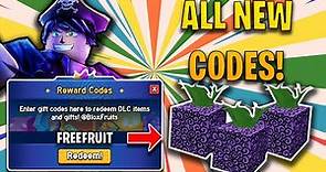 *NEW* BLOX FRUITS CODES! ALL WORKING BLOX FRUITS CODES ROBLOX!