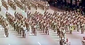 1978 Día de las Fuerzas Armadas - Legión española, Regulares, Batallones de reclutas, Guardia Civil