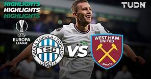 TSC Backa Topola vs West Ham United - HIGHLIGHTS | UEFA Europa League 23/24 | TUDN