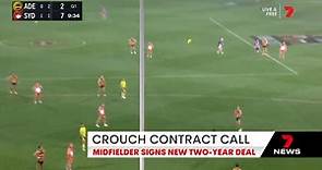 Matt Crouch signs new Adelaide deal