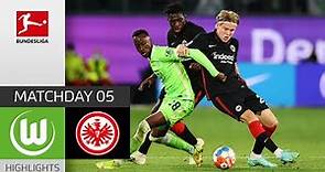 VfL Wolfsburg - Eintracht Frankfurt 1-1 | Highlights | Matchday 5 – Bundesliga 2021/22