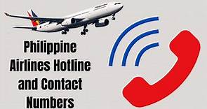 Philippine Airlines Hotline And Contact Numbers: How To Reach Them