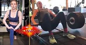Brie Larson Unbelievable Workout Transformation for The Marvels | Captain Marvel 2