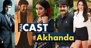 Akhanda (2021) Movie Full Cast Details | Akhanda Cast