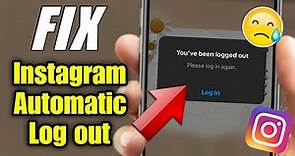 how to fix instagram you've been logged out please log back in problem 2024 | Instagram logged out