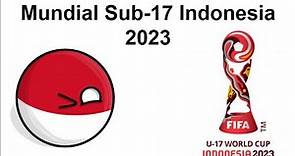 Mundial Sub-17 Indonesia 2023 Fase de Grupos - Resumen Versión Countryballs