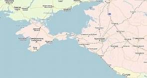 Crimea, nueva región en mapas rusos