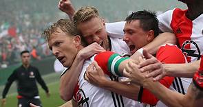 Tres goles de Kuyt hacen campeón al Feyenoord en la Eredivisie