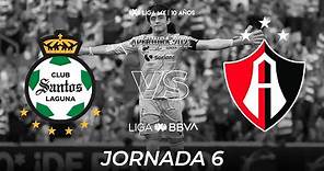 Resumen | Santos vs Atlas | Liga BBVA MX | Apertura 2022 - Jornada 6
