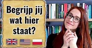 Dutch Language | Can English speakers understand it? | Part 1