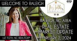 Real Estate Update for Friday, February 2, 2024 | Raleigh, Cary & Durham, North Carolina