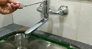 how to install kitchen sink mixer