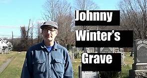 A Visit to the Gravesite of Blues Guitarist Johnny Winter