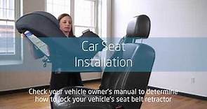 Pria All-in-One Installation: Rear Facing with Vehicle Belt | Maxi-Cosi