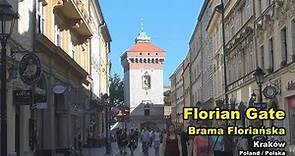 St. Florian's Gate (Brama Florianska), Krakow, Poland