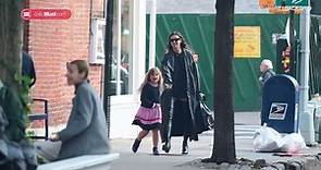Irina Shayk looks stylish while out with her daughter Lea