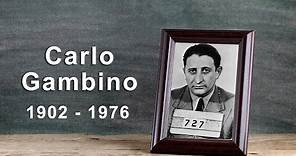 Carlo Gambino: The Gambino Crime Family Boss (1902 - 1976)
