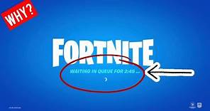 Why does it saying waiting in queue on Fortnite? (EXPLAINED)