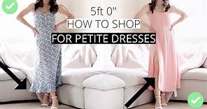 PETITE Style Hacks To Find The BEST Dresses! Petite Special Occasion Dresses 2022!