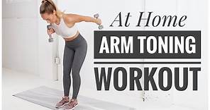 TONED ARMS // Home Workout