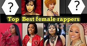 🛑 Best Female Rappers 2023 - Top 16 TODAY'S BEST FEMALE RAPPERS🚺