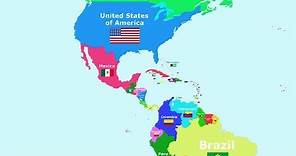 The Countries of the World Song - The Americas