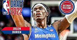 Charlotte Hornets select Jalen Duren with 13h pick, traded to Pistons | 2022 NBA Draft Highlights 🎥