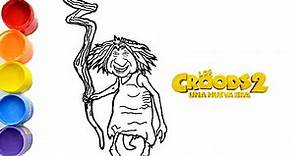 ⭐ How to draw the CROODS 2 - GRAN - COMO DIBUJAR EPP de los CROODS 2 - Dibujos para niños