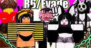 Cute & Colorful Trending R6/Evade Roblox Avatar Outfits