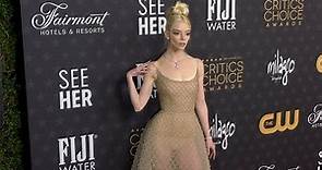 Anya Taylor-Joy 2023 Critics Choice Awards Red Carpet Arrivals