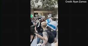 Anti-Israel protests at college campus turn violent, lead to arrests