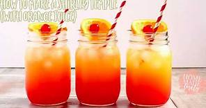 How to Make Shirley Temples (with Orange Juice)