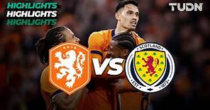 HIGHLIGHTS - Países Bajos 4-0 Escocia | Amistoso Internacional | TUDN