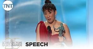 Sandra Oh: Award Acceptance Speech | 25th Annual SAG Awards | TNT