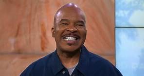 David Alan Grier with gold and diamond grills!