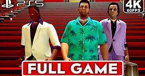 GTA VICE CITY Gameplay Walkthrough FULL GAME [4K 60FPS PS5] - No Commentary