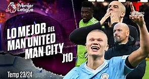 Lo mejor del Manchester United - Manchester City de la J10 de la Premier League 🦁