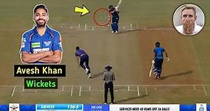 Avesh Khan Top Wickets in Cricket History 🔥 || Avesh khan Bowling & Wickets