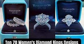 Top 70 Women's Diamond Rings Designs | Ladies Rings | Women Jewlery Ideas