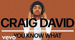 Craig David - You Know What (Official Audio)