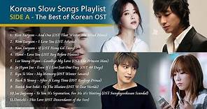 Korean Slow Songs Playlist with Lyrics - Side A : The Best of Korean OST
