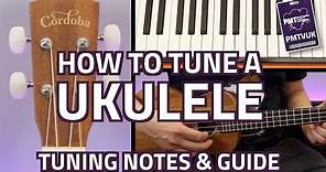 How To Tune A Ukulele - Complete Beginner's Guide Including Tuning Notes, Tips & Alternate Tunings