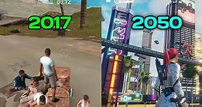 Free Fire Evolution 2017 To 2050 | Free Fire In 2050