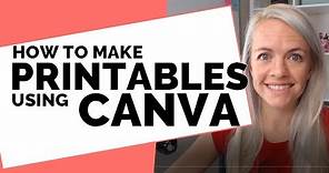 How to Create Printables in Canva