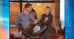 Memorable Moment: Ellen Meets a Friendly Snake