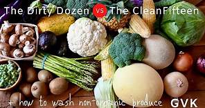 The Dirty Dozen vs The Clean Fifteen