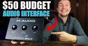 This Audio Interface is PERFECT For Beginners! | M-Audio M-Track Solo (Unboxing, Review & Setup)